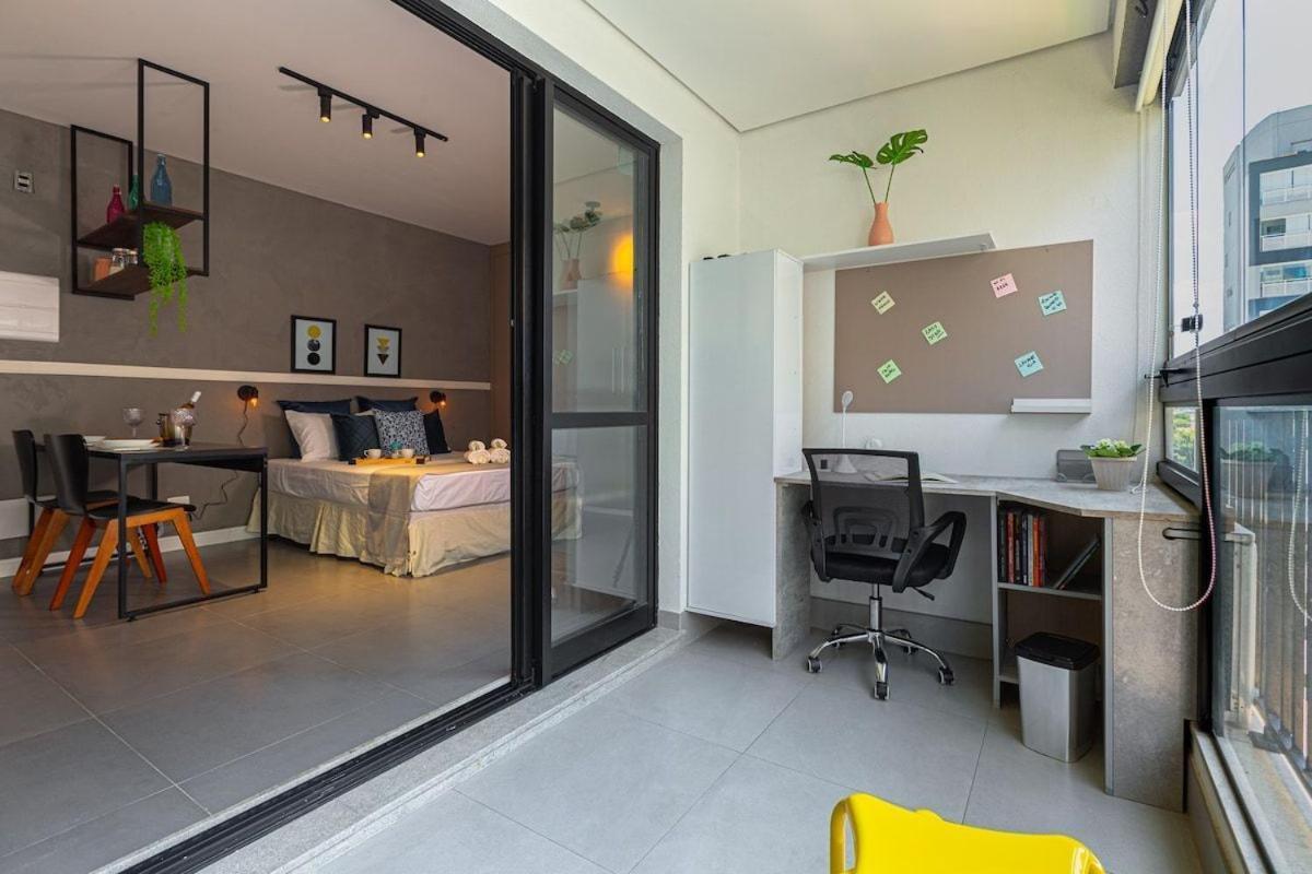 Ferienwohnung Easy Star- Charmoso Studio Ao Lado Do Aeroporto De Congonhas - Da01H São Paulo Exterior foto